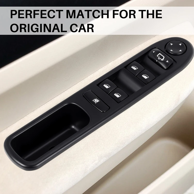 Новый электрический переключатель стеклоподъемника подходящий для Peugeot 307 2002-2014