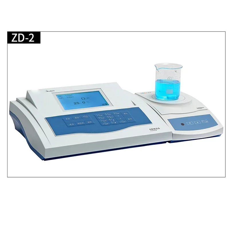 Потенциометрический титатор ZD-2 Volumetric Point Titrator ZDJ-4A/4B Настольный цифровой дисплей