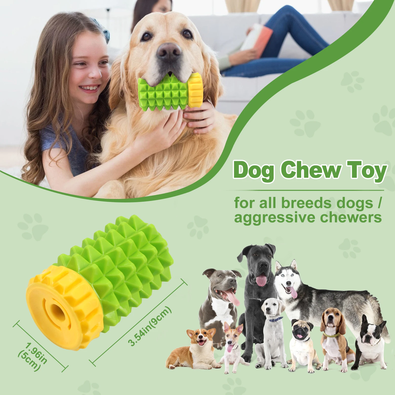 Игрушка для собачьего буксира войны жевания собаки с отверстием кормления