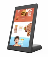 new model 8 inch vertical android tablet l shape digital tablet wifi touch restaurant tablet