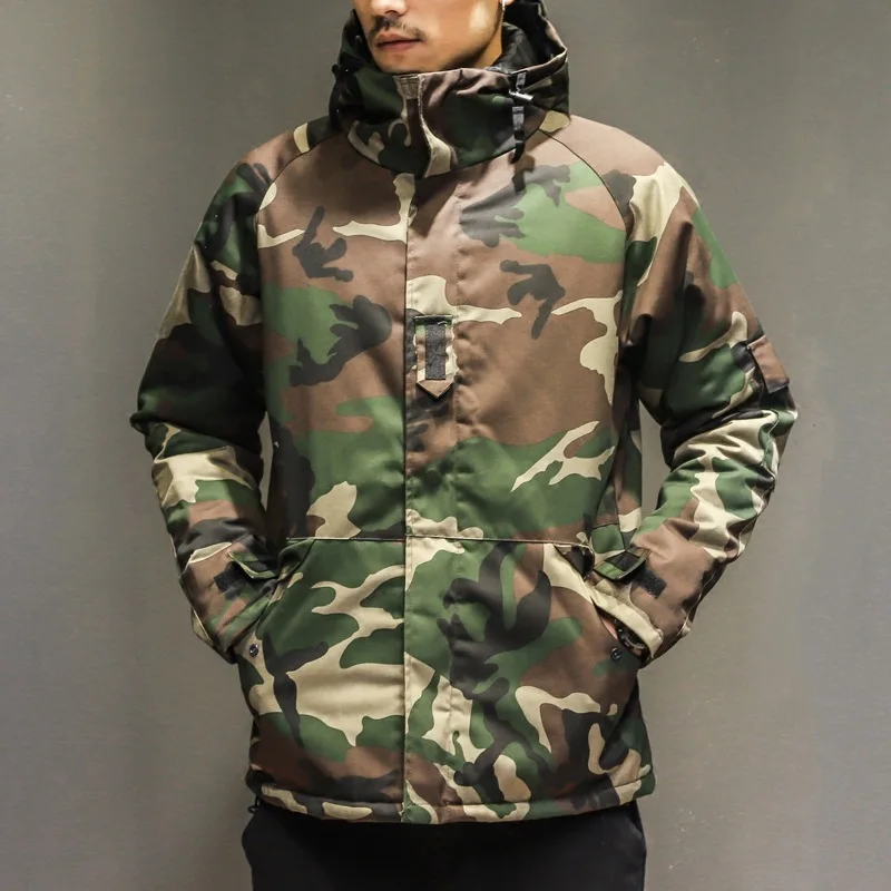 2022 New Fashion Men's Camouflage Jacket Military Style Casual Male Windbreaker Coat Tactical Hooded Jacket for Men