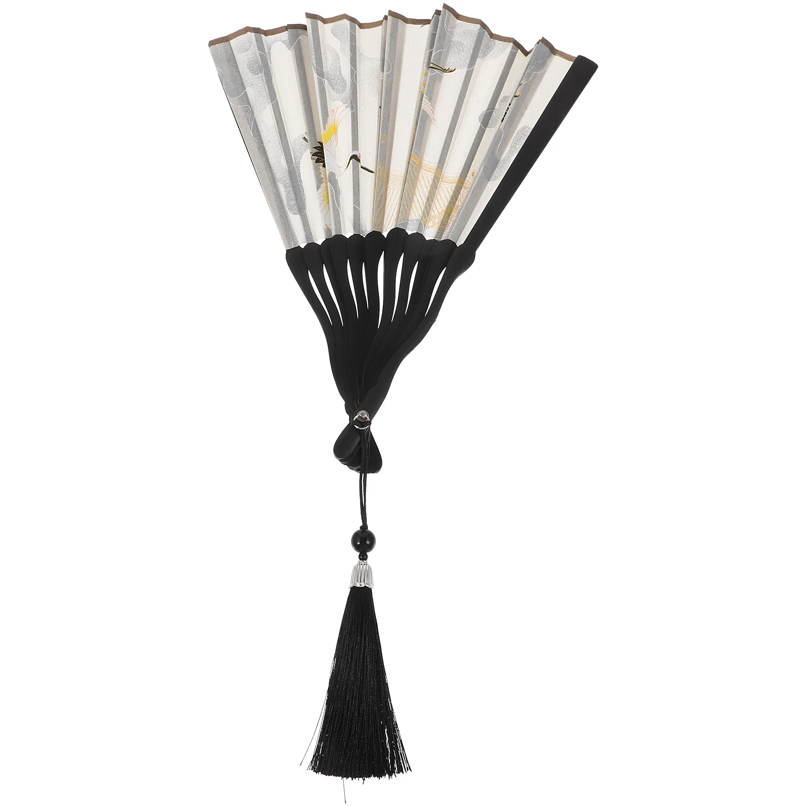 

Room Decors Kung Fu Fan Handheld Folding Portable Rooms Vintage Dancing Cloth