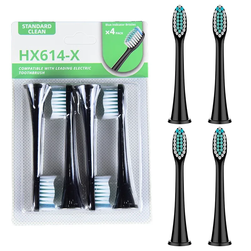 

4Pcs/Pack Electric Toothbrush Replacement Heads For Philips Sonicare HX6014 HX6064 HX3226 HX6750 HX9372 Dupont Bristles Nozzles