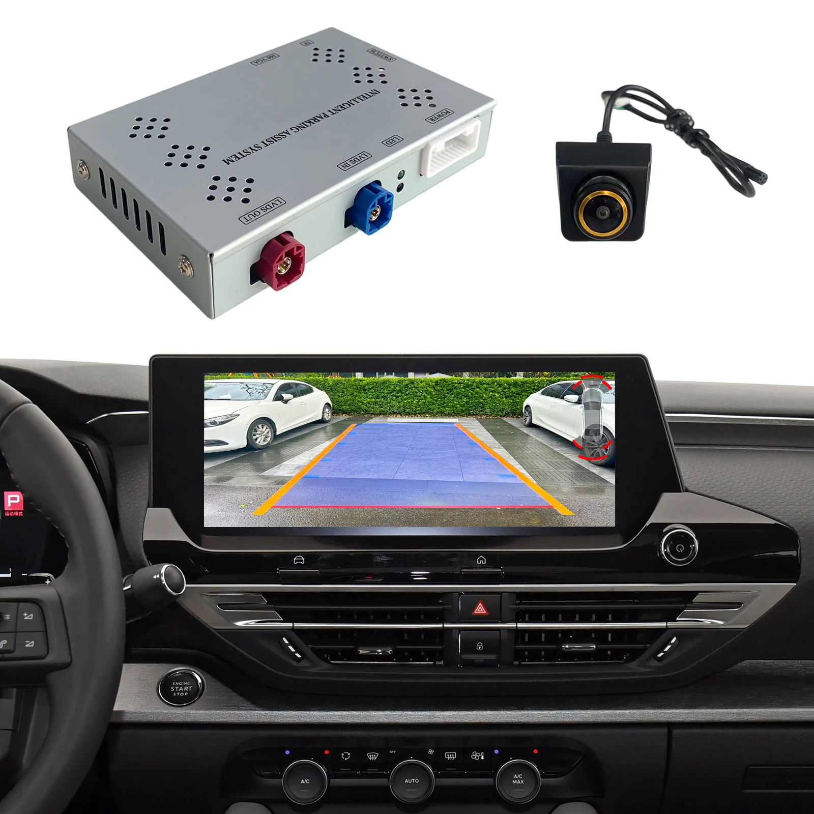 

Интерфейс резервной камеры для Peugeot 208 2008 308 3008 4008 508 5008 C5X C5Aircross C4 C3Aircorss, Plug & Play, код нет необходимости