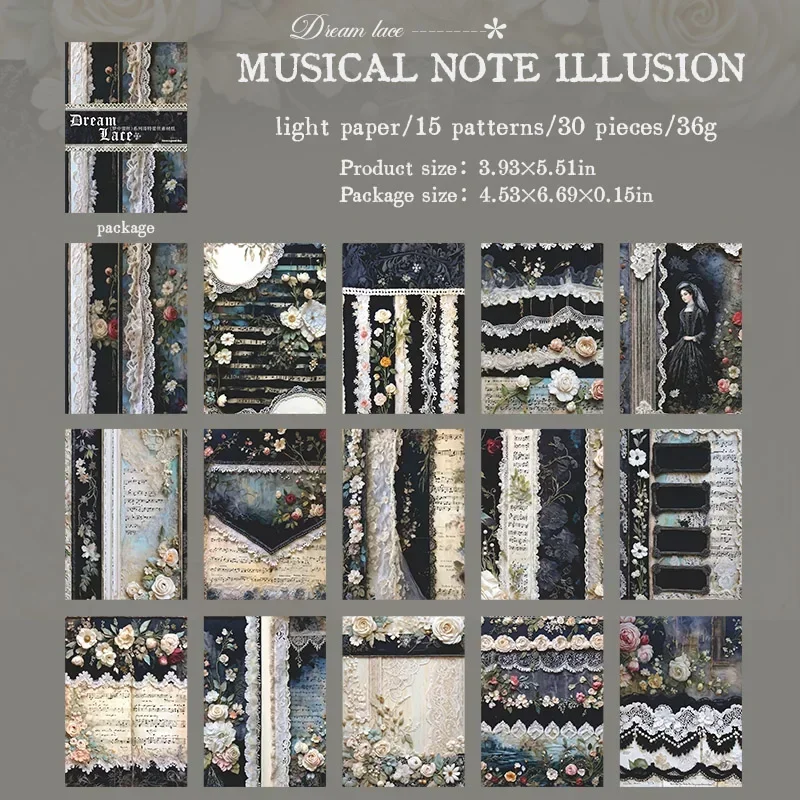 

Jianwu Dream Кружевной блокнот