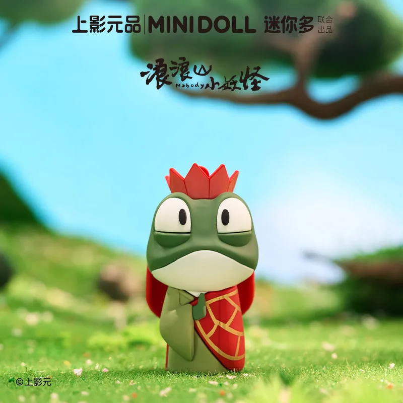 Фото Мини-кукла Minidoll Mini Duolang Langshan Little Monster Series, официальная лицензионная, милая кукла-подвеска на палец, брелок для ключей, подарок №5