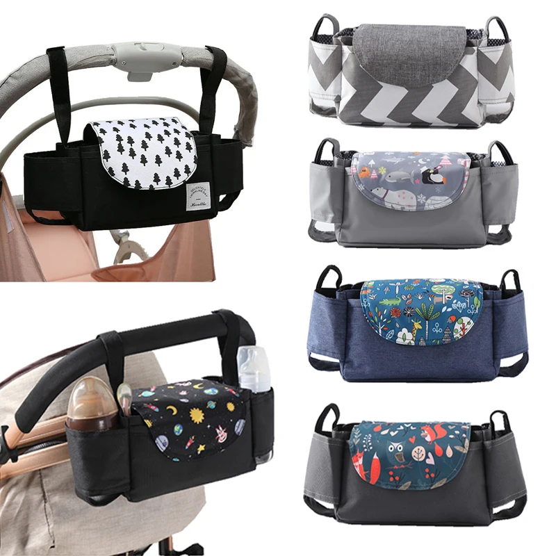 ZK30 Stroller Bag Stroller Storage Bag Stroller Accessories Stroller Cup Holder Cover Stroller Storage Bag