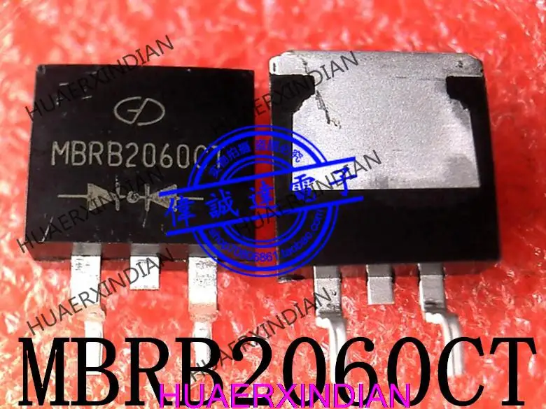 

1PCS MBRB2060CTT4G MBRB2060CT 20A 60V TO-263 New And Original