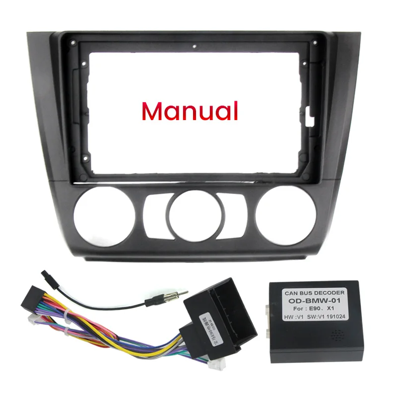 Автомобильная рама для радиоприемника 9 дюймов BMW 1 серии E81 E82 E87 E88 2008-2012