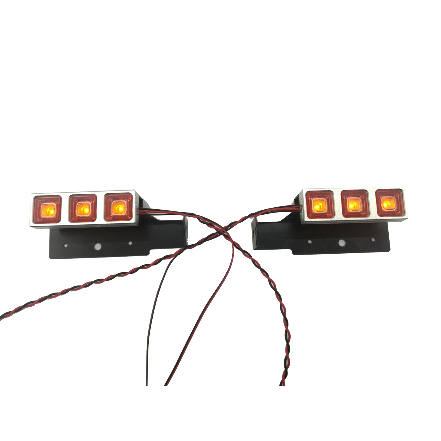 

TOUCAN RC Taillights DIY Rear Lamps For Tamiyay 1/14 R620 1851 3363 56352 RC Tractor Truck Man Remote Control Dumper Parts Toys