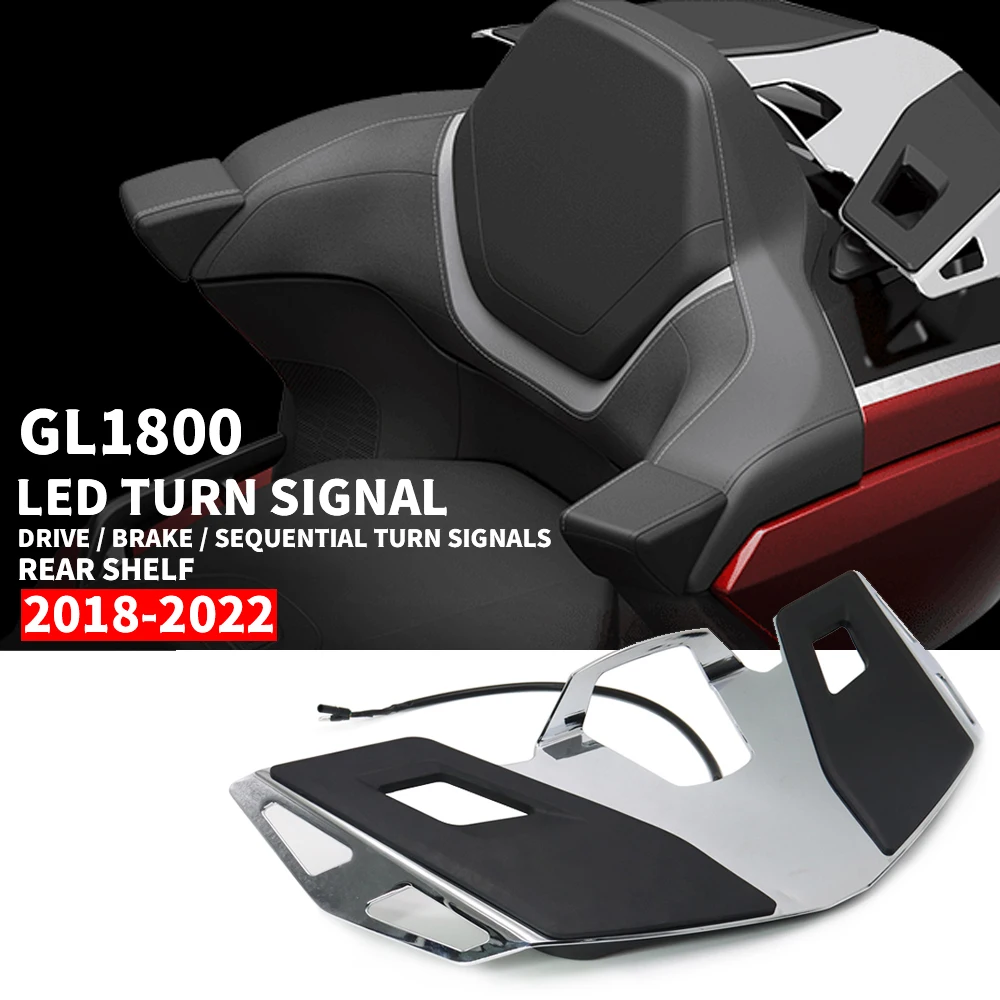 

Багажная стойка GL1800 для заднего багажника мотоцикла со светодиодной подсветкой для Honda GOLD WING GL 1800 2021-2022