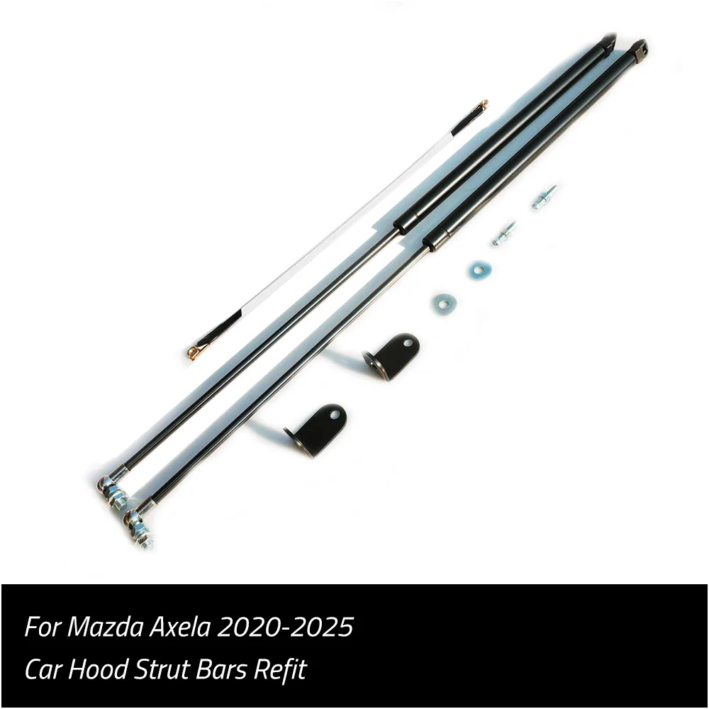 

Для Mazda Axela 3 2019 2020 2021 2022 2024 2025 Автомобильный Стайлинг Ремонт капота Газовый амортизатор Подъемные стойки Опорные стержни