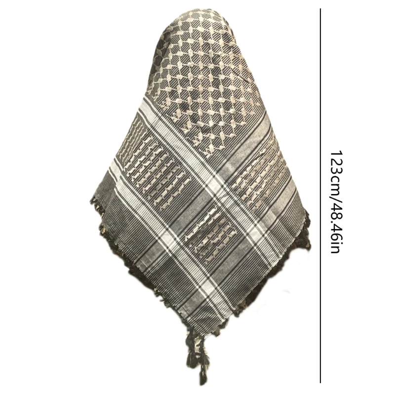 Арабский шемагский головной платок шарф Пустынный Пылезащитный Шаль Wrap