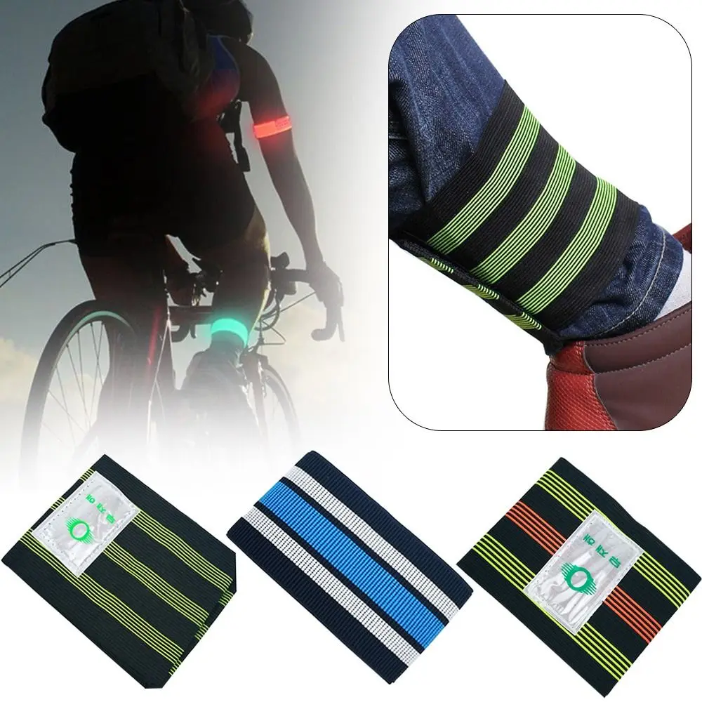 

Reflective Pendant Fishing Accessories Sport Leggings Tape Bike Safety Alert Cycling Reflective Strips Warning Armband