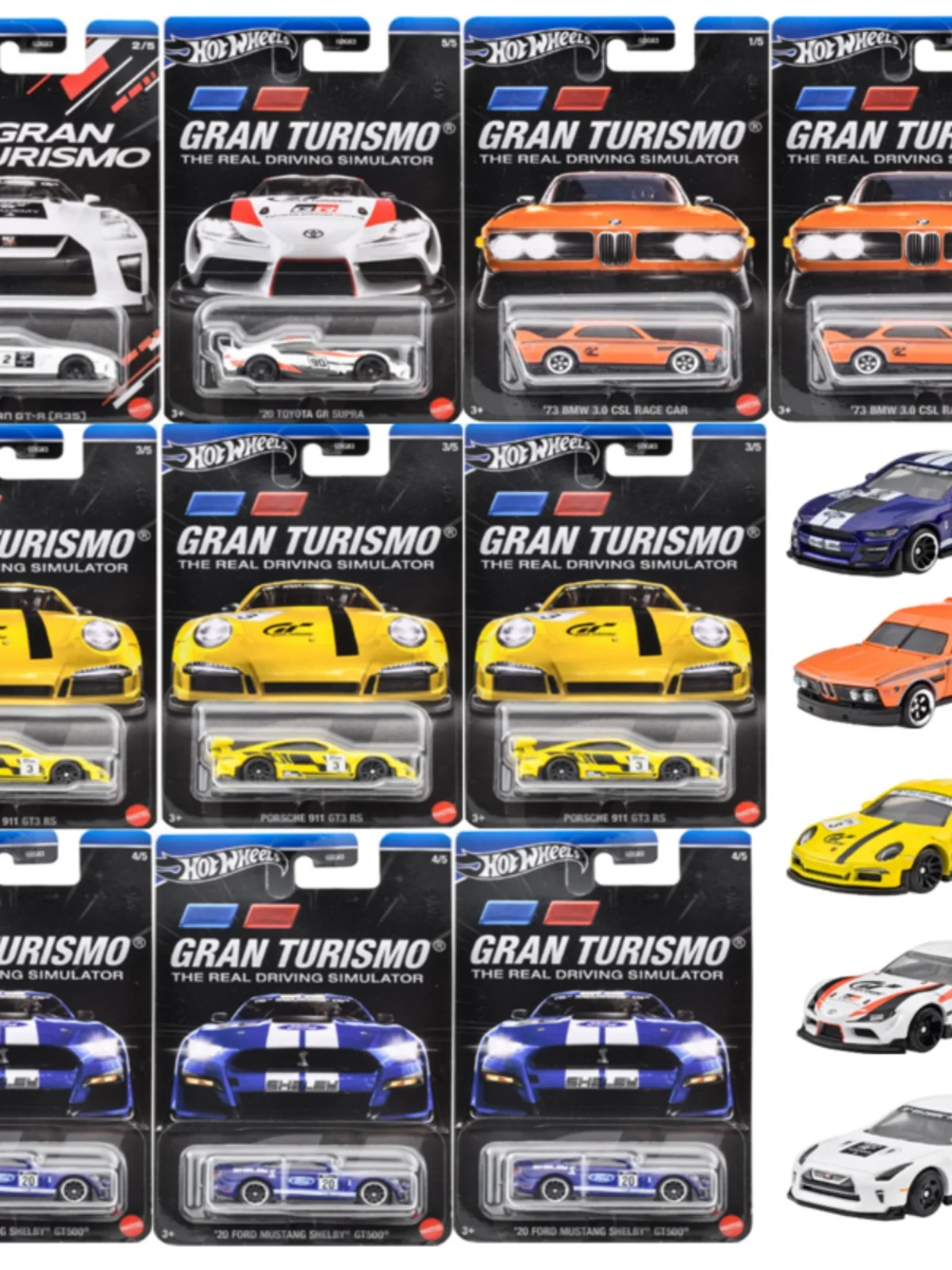 Набор Mattel Supercar Hot Wheels коллекционные игрушки Easy Model Hotwheels Губка Боб Квадратные