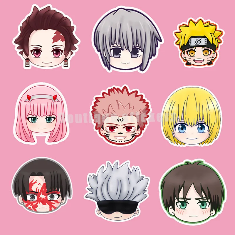 

Rear Windshield Car Sticker Ghost Slayer Car Sticker Car Sticker Luggage Trolley Case Reflective Sticker Waterproof Die-cutting