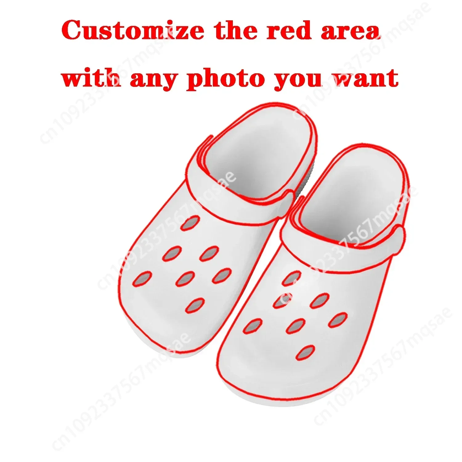 Сандалии мужские/женские для дома и сада Мультяшные шлепанцы с дырками обувь