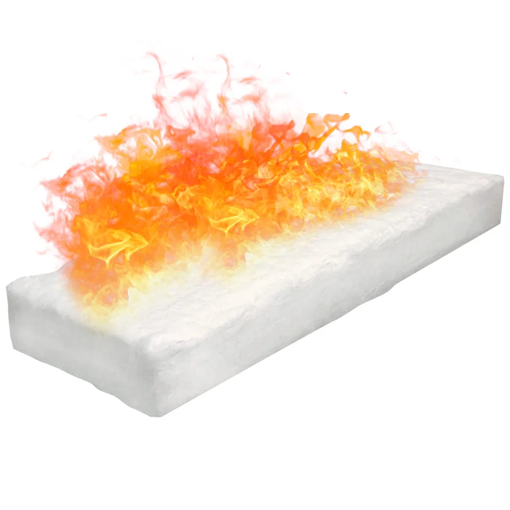 

3pc Blanket Calcium-magnesium-silicate Fibres Firplace Firebox Safety Bio Fire Slowly Absorbed Is Released Melting Temperature