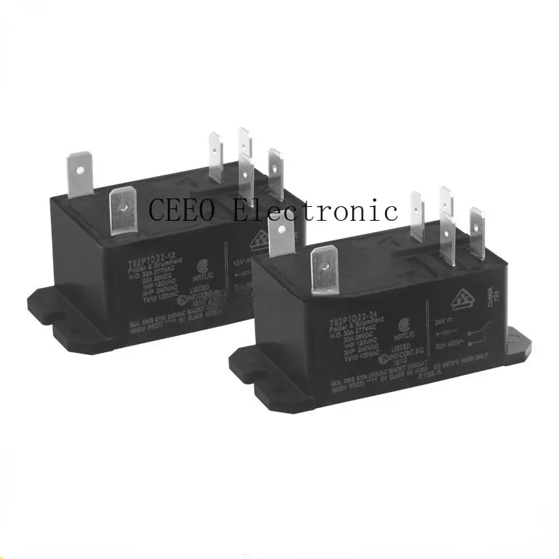 

1PCS T92P7D22-12 T92P7D22-24 Original Relay 12VDC 24VDC 30A Brand New