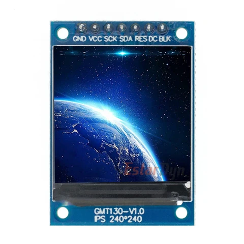 TFT-дисплей 0,96/1,3 1,44 дюймов IPS 7P SPI HD 65K полноцветный ЖК-модуль ST7735 Привод IC 80*160 (не OLED) для Arduino