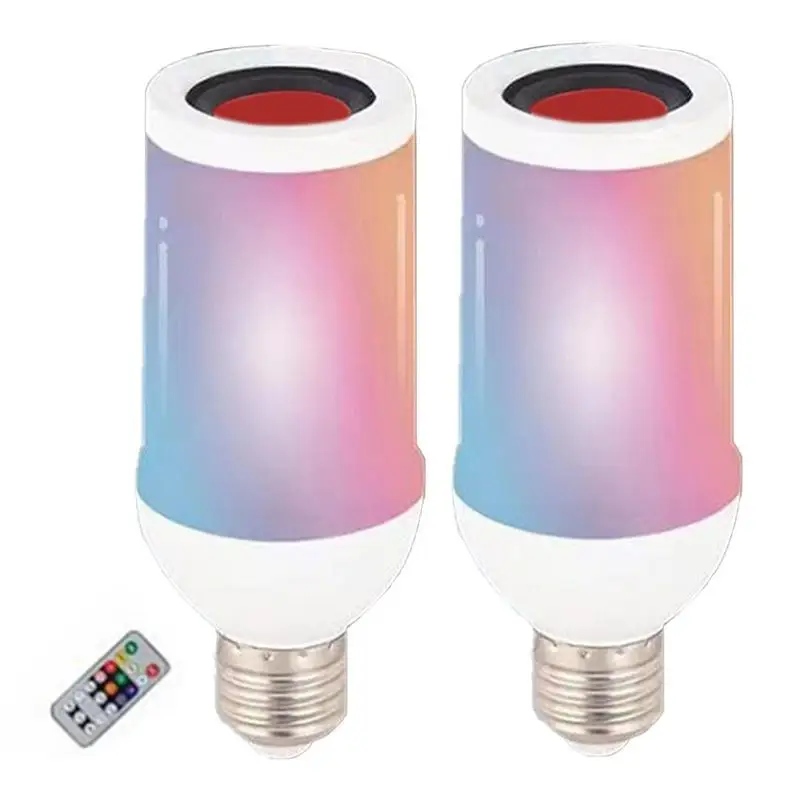 

Smart Led Light Bulbs E27 LED Sound Bulb For Color Change Homekit Light Devices For Music Bars Dining Room Home Theater For