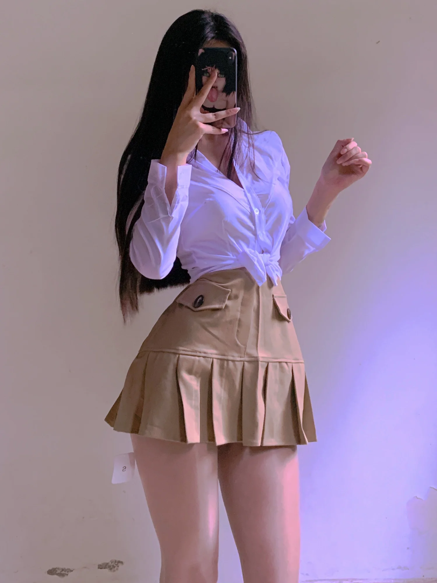 

Женская плиссированная мини-юбка, повседневная короткая трапециевидная юбка с высокой талией и карманами, в английском стиле, лето, JK O1SE