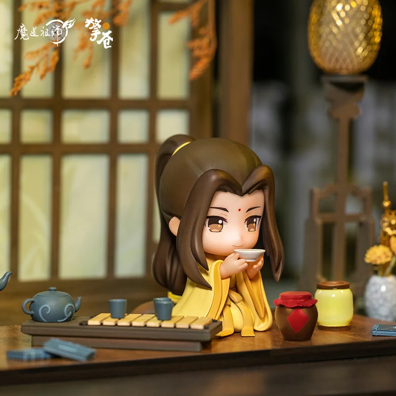 

Jin Guangyao Mo Dao Zu Shi Bathrobe Series Q Version Genuine Hand Animation Anime Peripheral Decoration Doll Toys Action Figures
