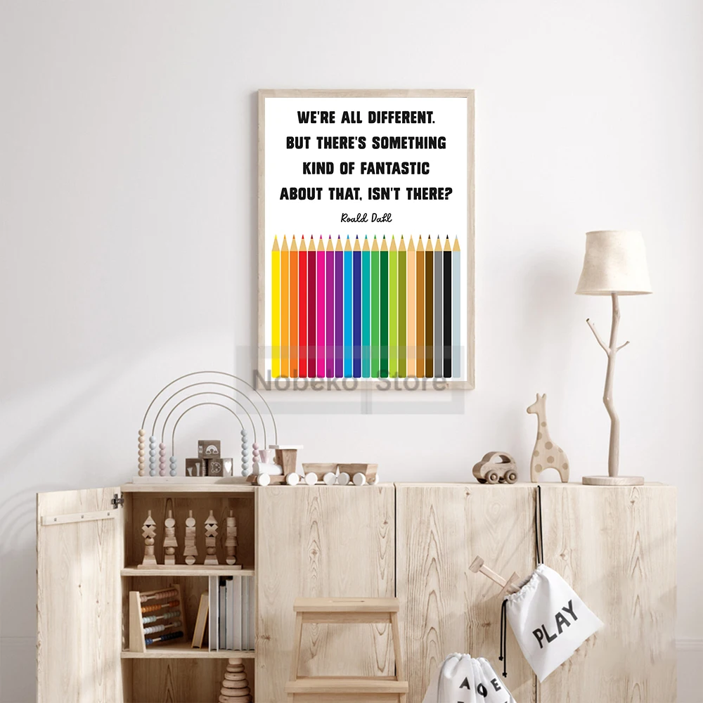 Плакат на холсте с изображением разнообразных образовательных целей