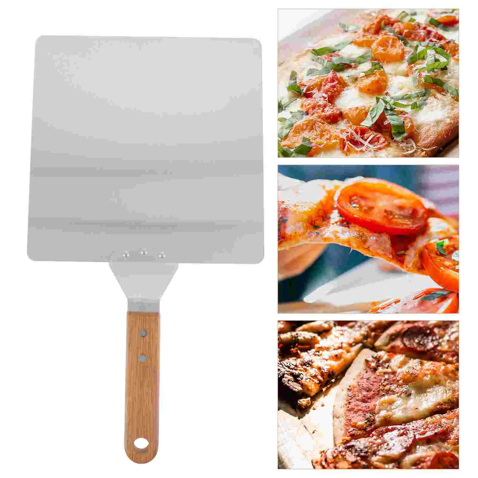 

Pizza Spatula Kitchen Tool Gadget Durable Shovels Stainless Steel Supply Non Stick