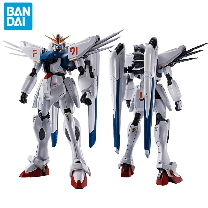 

Original Bandai Gundam Anime Figure Robot SPIEITS 265 Mobile Suit Gundam F91 2020 TV Model Anime Action Figure Toys for Children