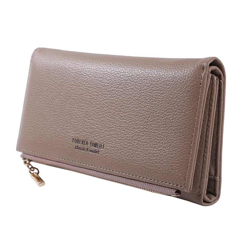 

Wallet For Women Large Capacity Purse Lady Solid Color Purses Female Phone Pocket Card Holder Fashion Letter Long Clutch Wallet