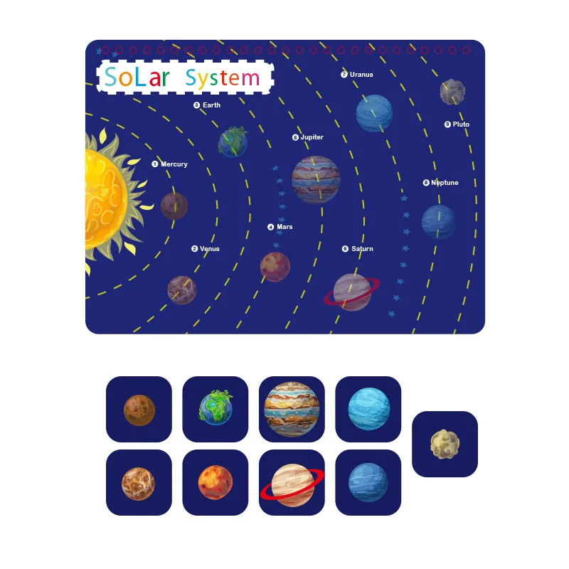 12 темов занятия для малышей Дошкольное обучение занятая книга Монтессори