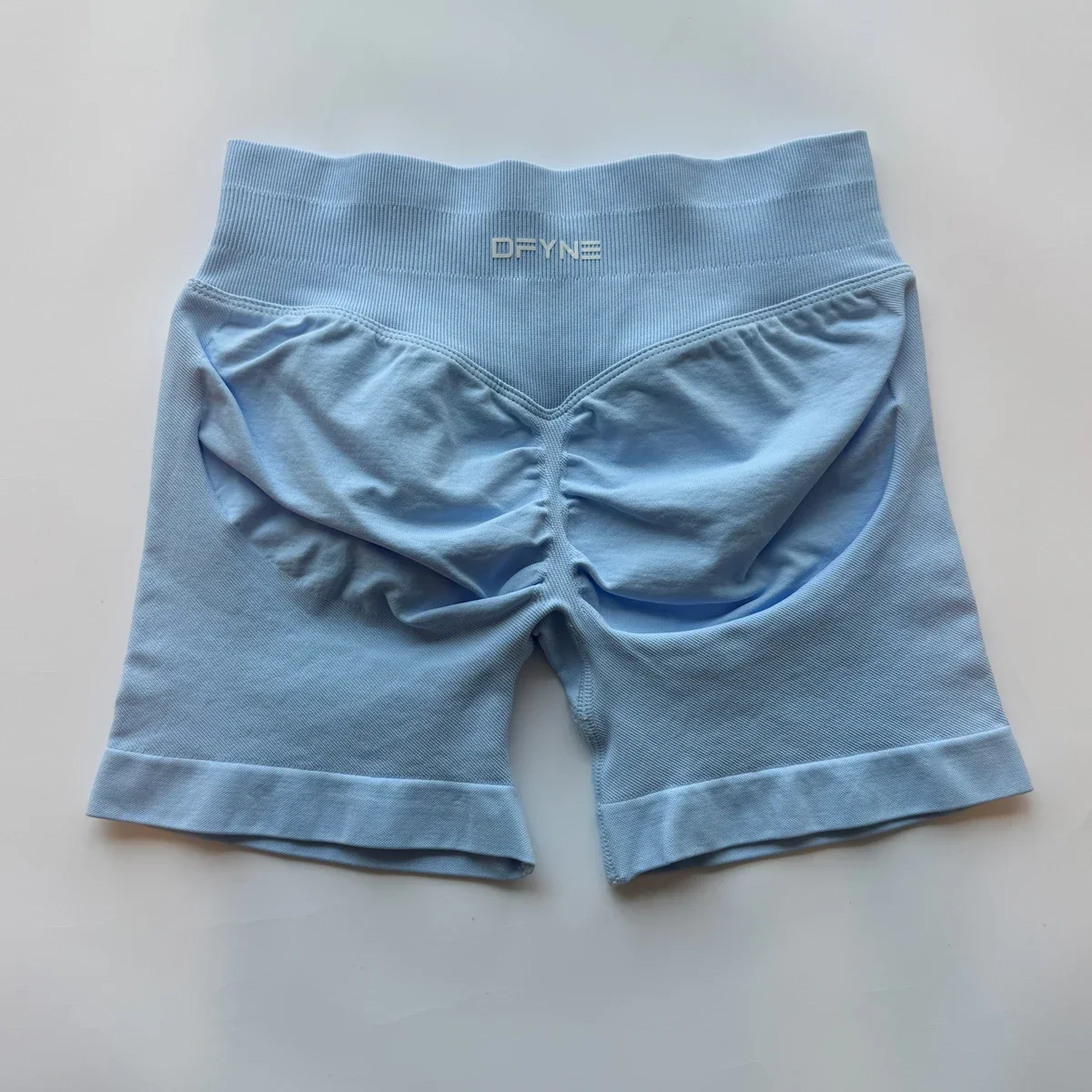 Dfyne Impact Шорты с логотипом Низкие ребристые шорты для йоги Бесшовные тренировок в