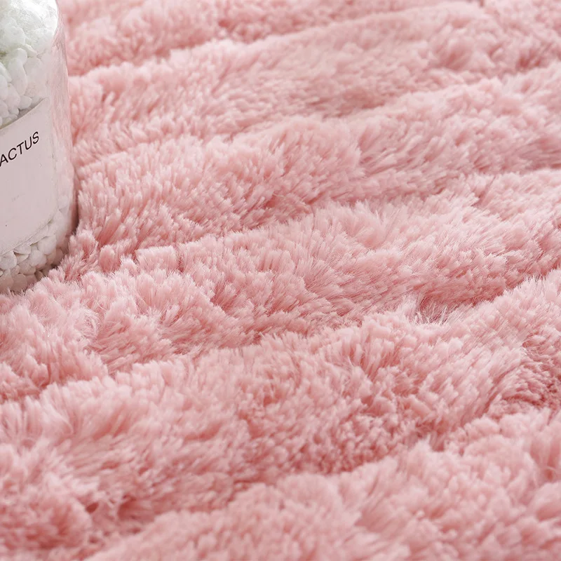 Плюшевый коврик для эркера Нескользящая подушка балкона всесезонный