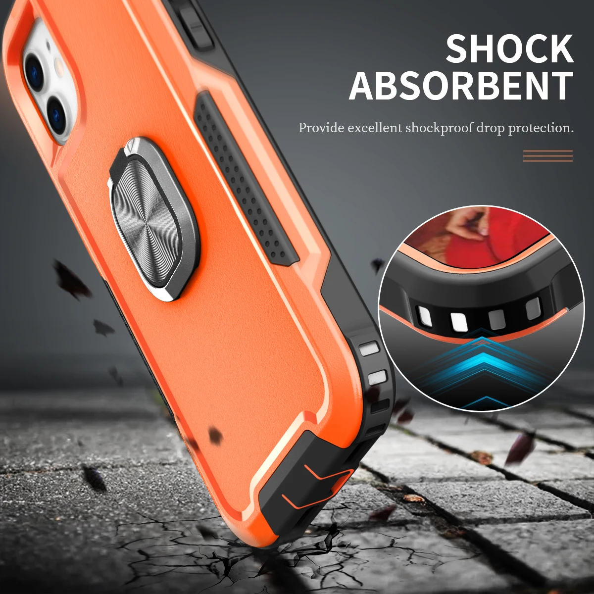 For Apple iPhone 11 2019 Case Shockproof Protect Hybrid Hard Rubber Impact Armor Phone Cases For iPhone 11 2019 Cover