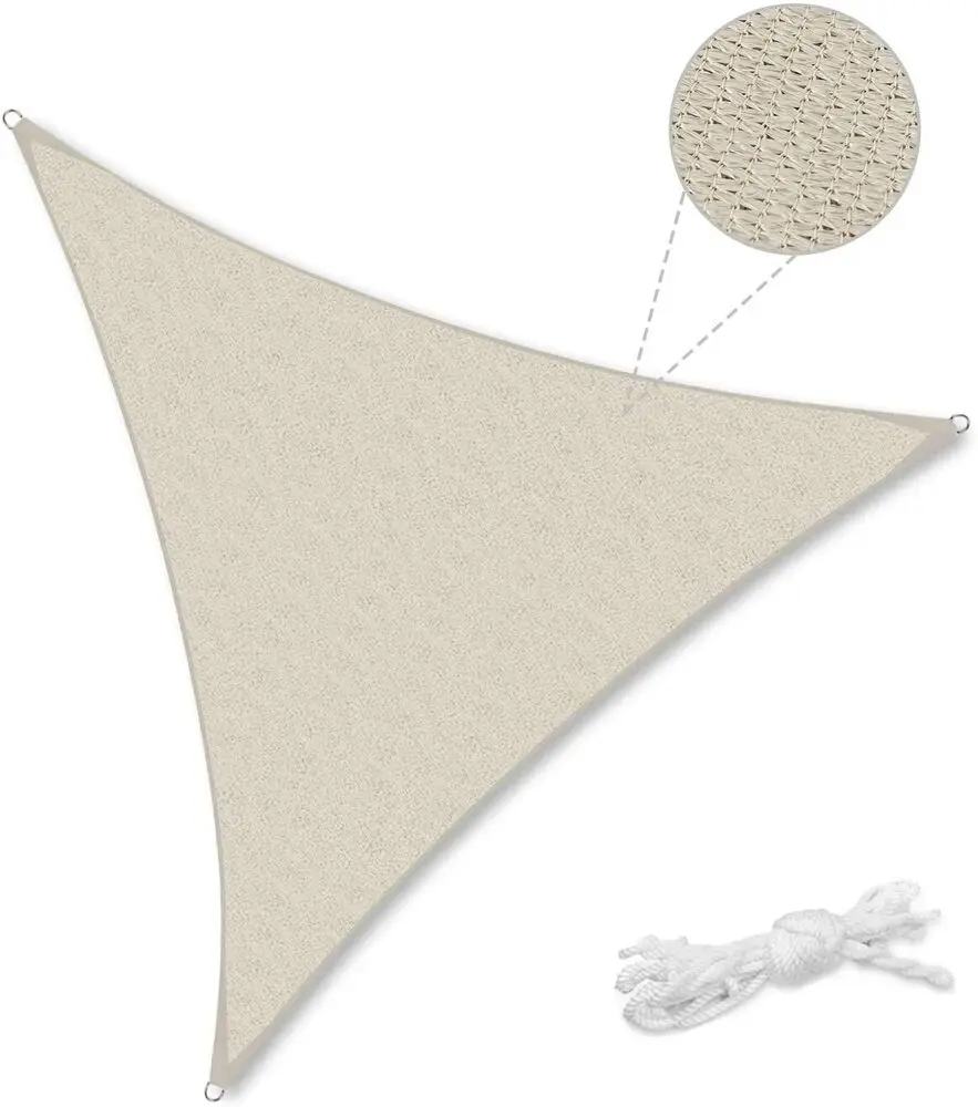 

Waterproof Awning Triangular Sunshade Protection Outdoor Cover Garden Terrace Swimming Pool Sunshade Sail Tent Camping 3.6m