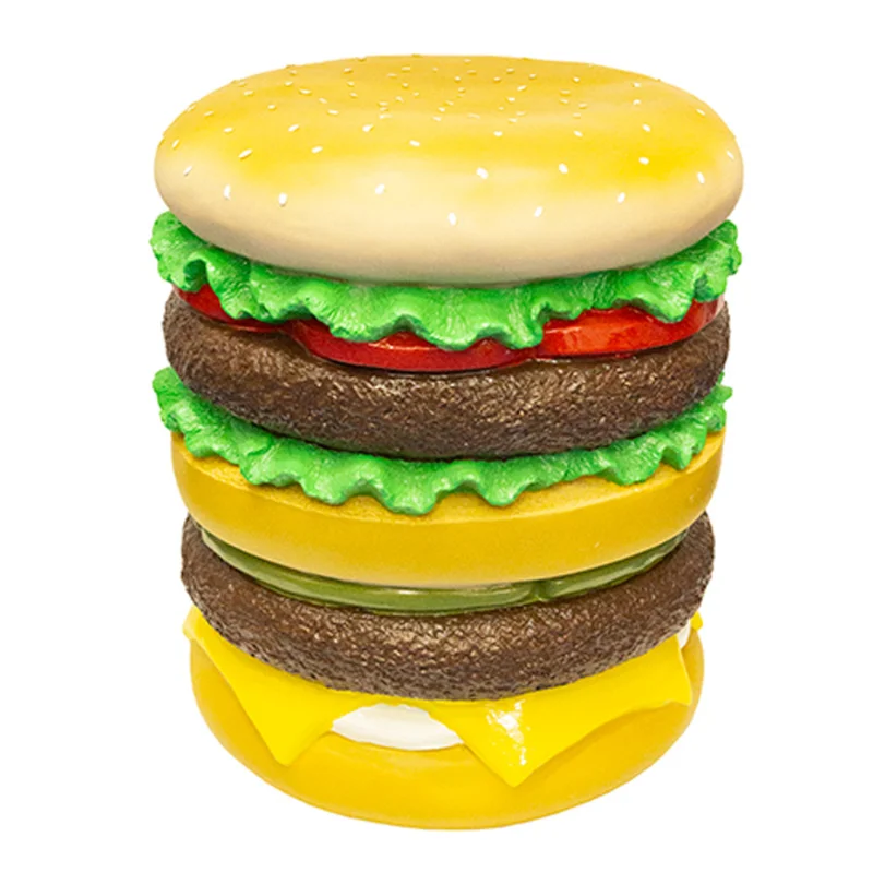 DD Простой Современный домашний декор креативная имитация табурета с бургерами