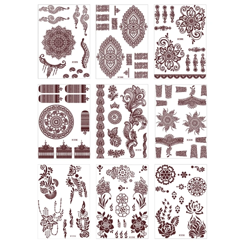 

Tattoos Sticker Waterproof Tattoos Body Art Tattoos Sticker Bride Wedding Lace