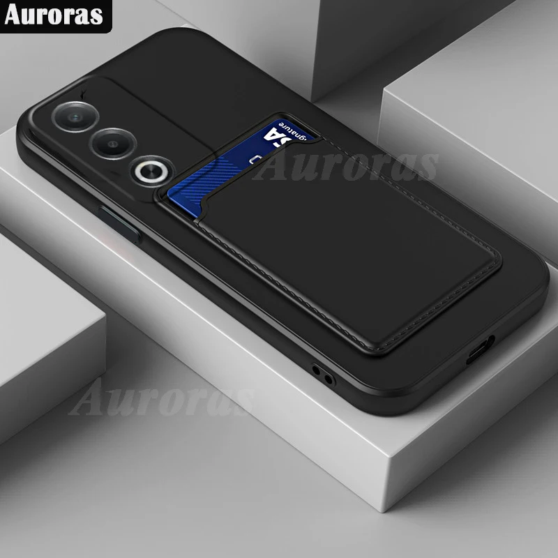 Auroras для OPPO A80 телефон с отделением карт бумажник Силиконовый противоударный