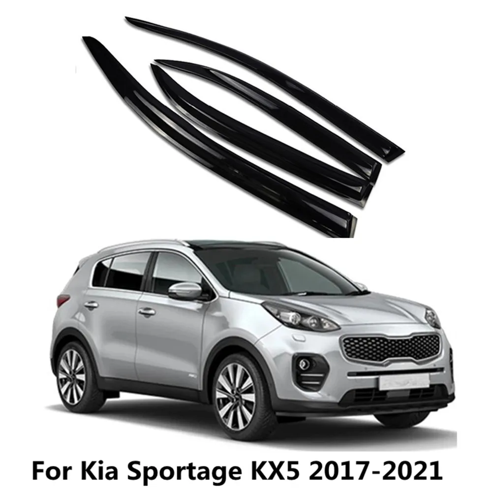 

Автомобильный Стайлинг для Kia Sportage KX5 2017 2018 2019 2020 2021 козырек окна ветер дождь Солнце дым защита дефлектор на вентиляционное отверстие