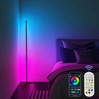 leclstar modern led floor lamps rgb lamp indoor lighting atmospheric bluetooth remote control stand light home living room decor