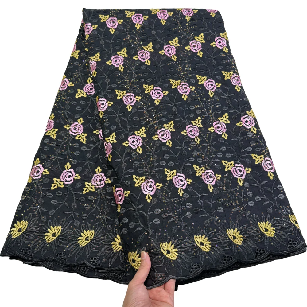 Кружевная ткань Lafaya 100% хлопок Дубайский стиль