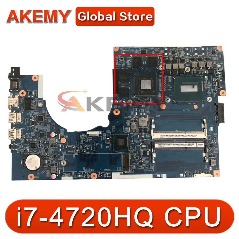 

14204-1M 448.02G13.0 материнская плата для ACER Aspire VN7-791 VN7-791G i7-4720HQ CPU материнская плата для ноутбука teste ok материнская плата