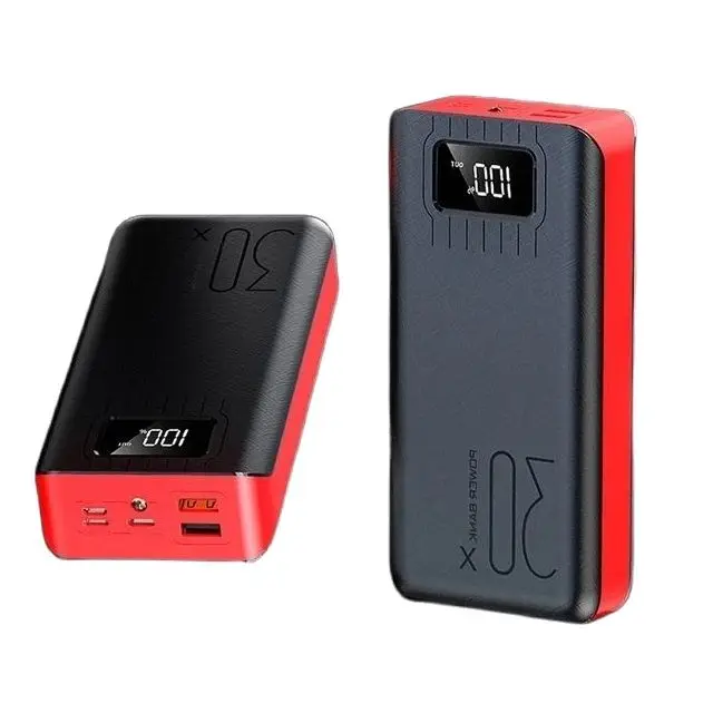 power bank 50000mah micro usb large capacity led display portable external battery charger for smart phones iphone 12 pro plus free global shipping