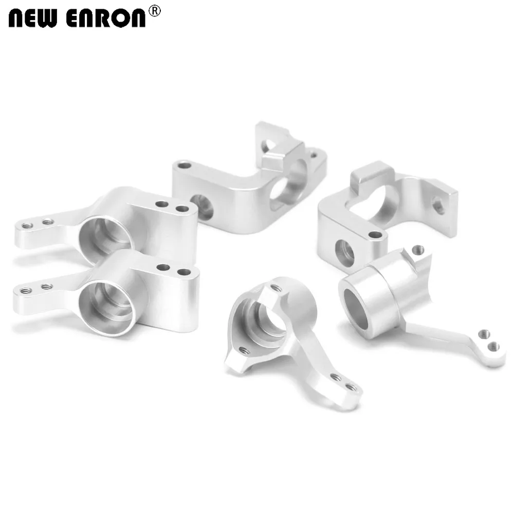 

NEW ENRON Alloy 101208 101209 Steering Front & Rear Hub Carrier Knuckle Set for RC HPI 1/10 WR8 3.0 Flux KEN BLOCK Bullet ST MT