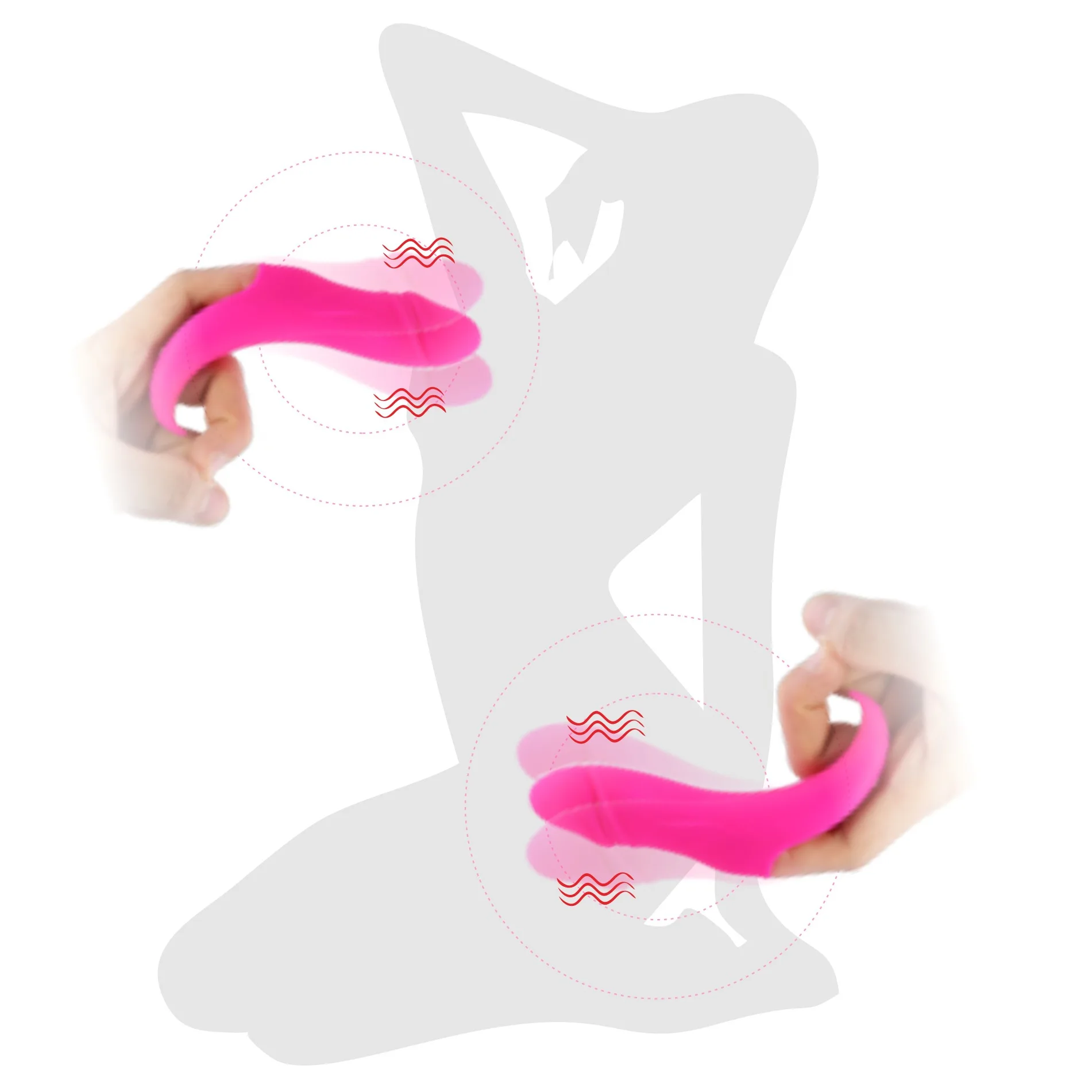 

Wireless Tongue Licking App Finger Wearing Multi Frequency Vibration Egg Jumping Female Masturbation Male and Female Sharing