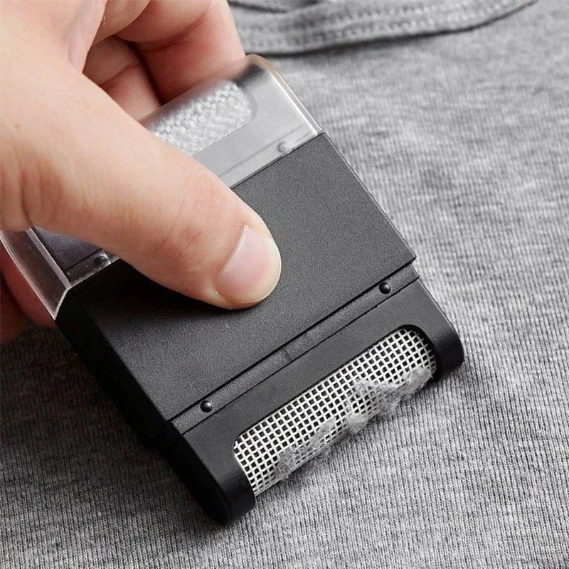 Средство для удаления ворса с двойной головкой мини-ручной триммер волос