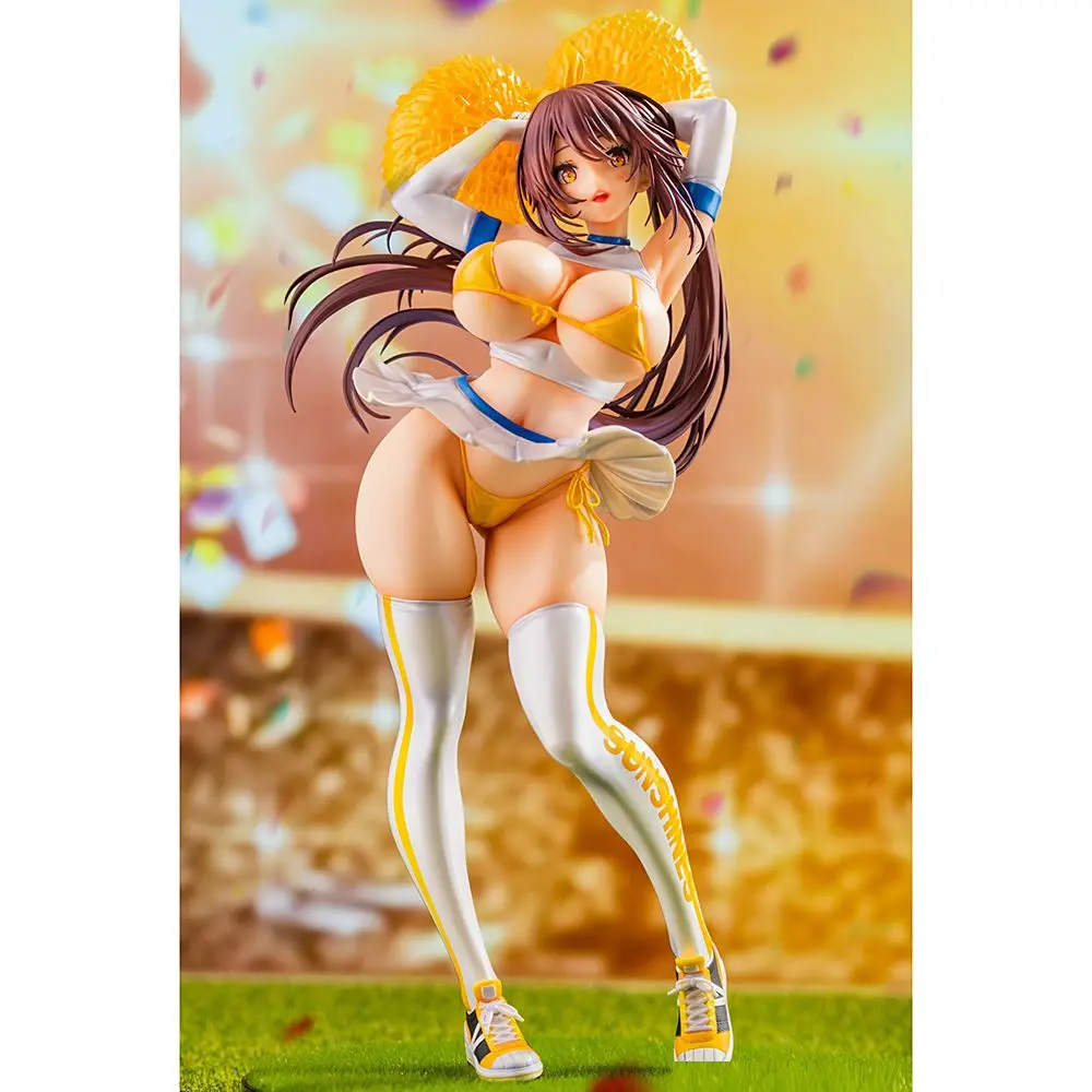 

29cm Native Sunshine Cheerleader Sexy Anime Girl Figure Mataro Original PVC Action Figure Collectible Model Doll Toy Gift
