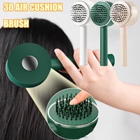 self cleaning hair comb scalp massager brush 3d air cushion hairdressing salon hair grooming tool improves circulation