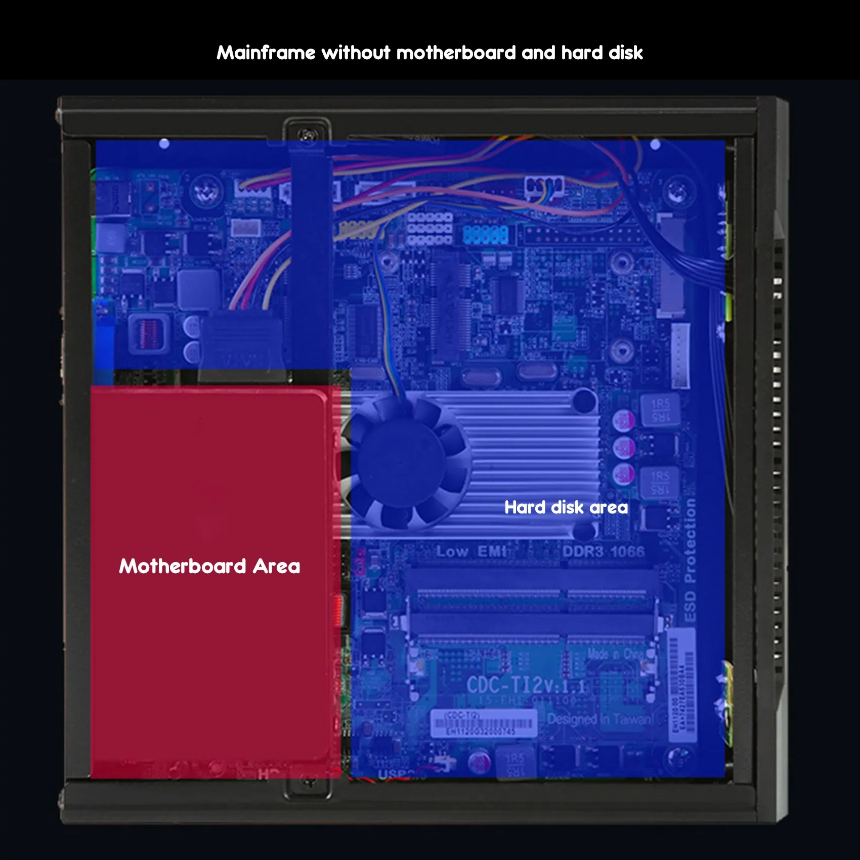 TX06 настольный мини-корпус ITX мини-игровой компьютерный корпус HTPC для